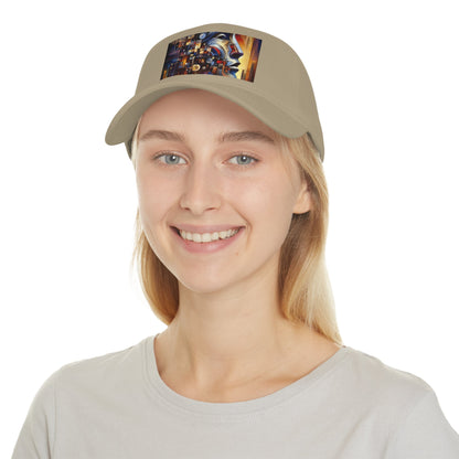 Reflective Tachism Shield Low Profile Baseball Cap - ATUH.ART