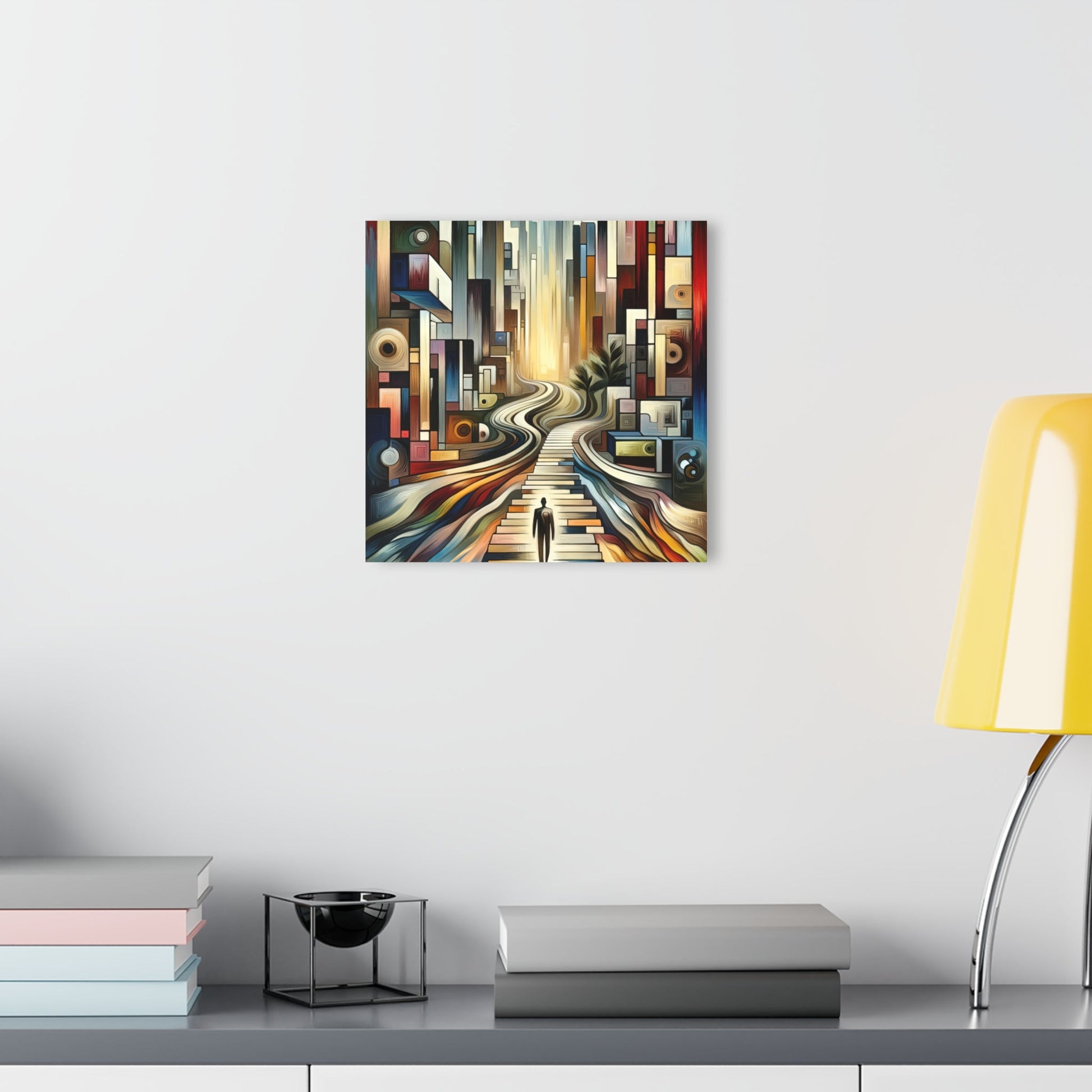 Relatable Journey Abstraction Acrylic Prints (French Cleat Hanging) - ATUH.ART