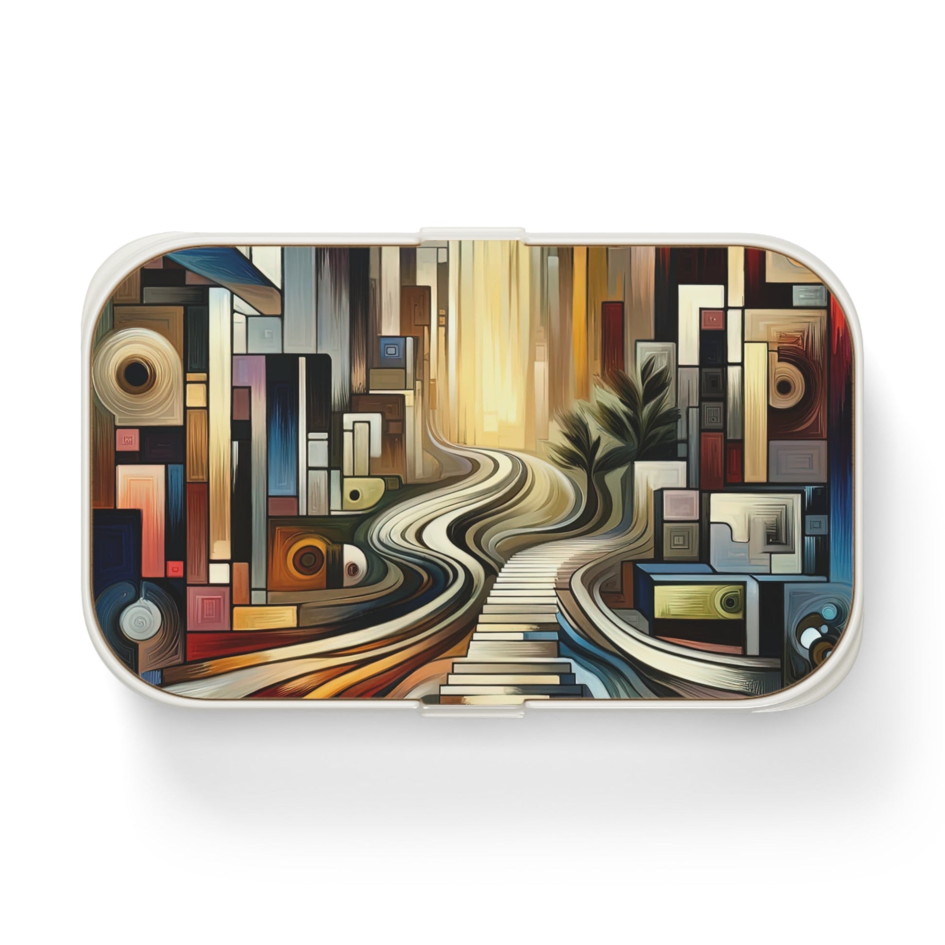 Relatable Journey Abstraction Bento Lunch Box - ATUH.ART