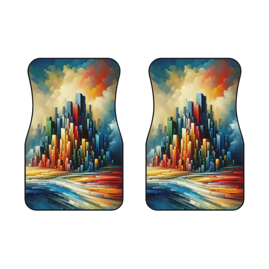 Resolute Fortress Metamorphosis Car Mats (2x Front) - ATUH.ART