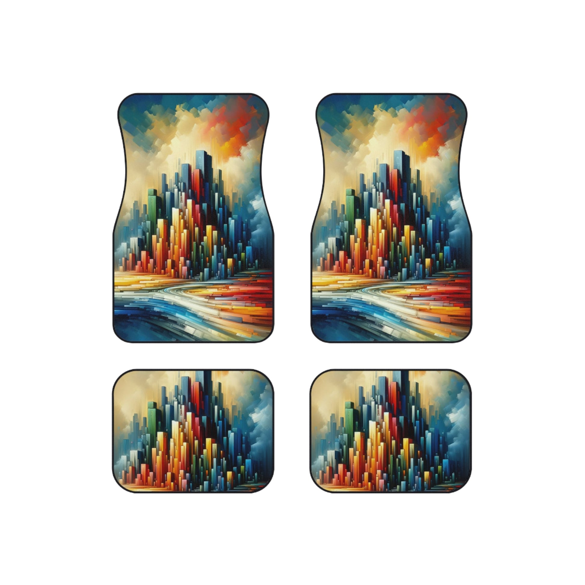 Resolute Fortress Metamorphosis Car Mats (Set of 4) - ATUH.ART