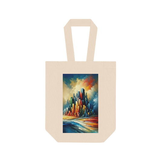 Resolute Fortress Metamorphosis Double Wine Tote Bag - ATUH.ART