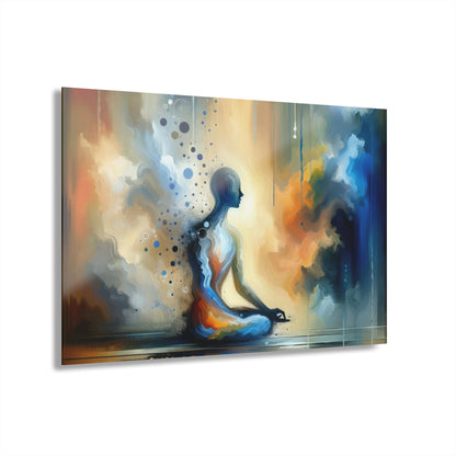 Resonance Abstract Healing Acrylic Prints (French Cleat Hanging) - ATUH.ART