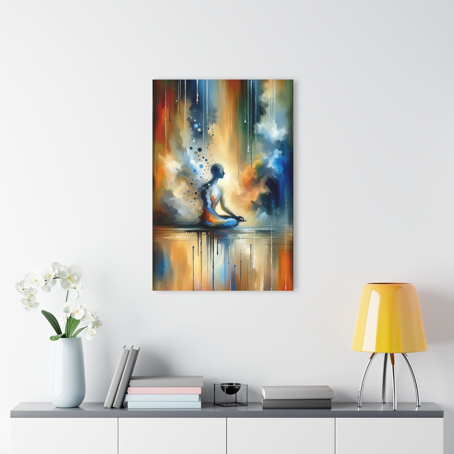 Resonance Abstract Healing Acrylic Prints (French Cleat Hanging) - ATUH.ART