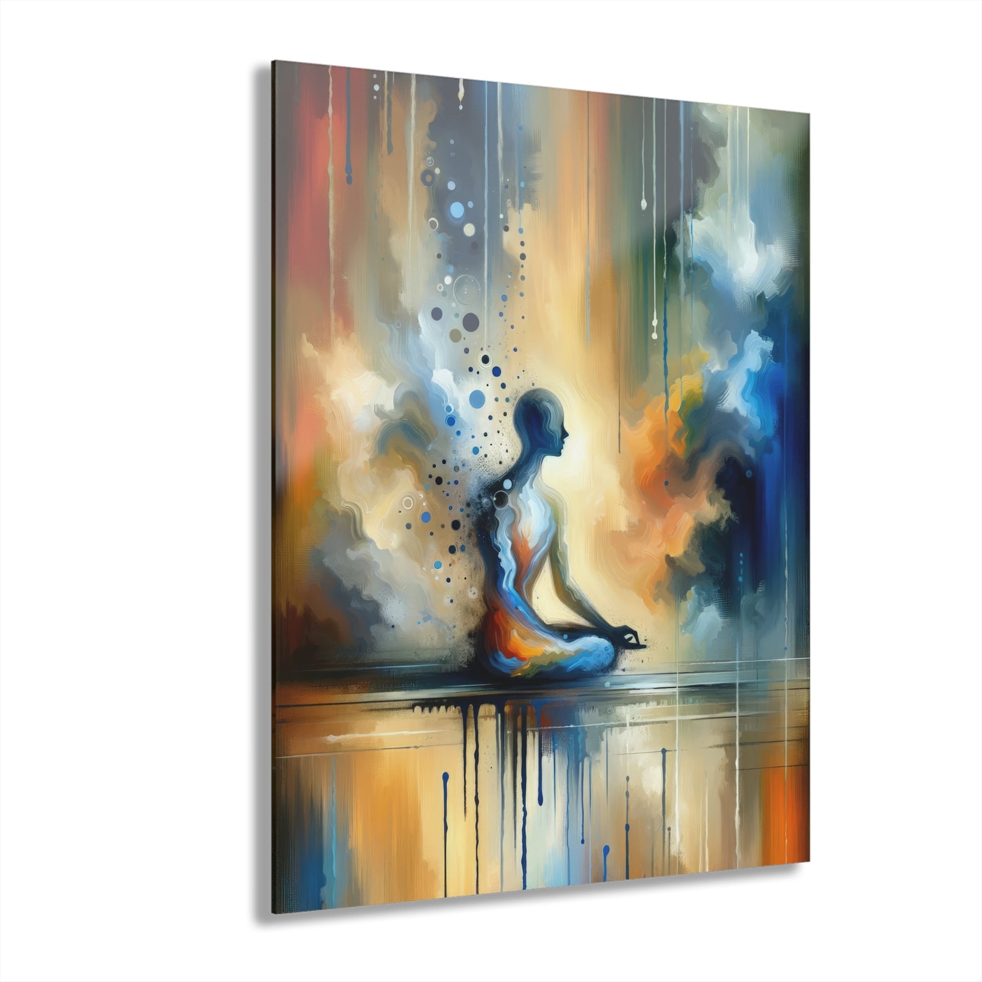 Resonance Abstract Healing Acrylic Prints (French Cleat Hanging) - ATUH.ART