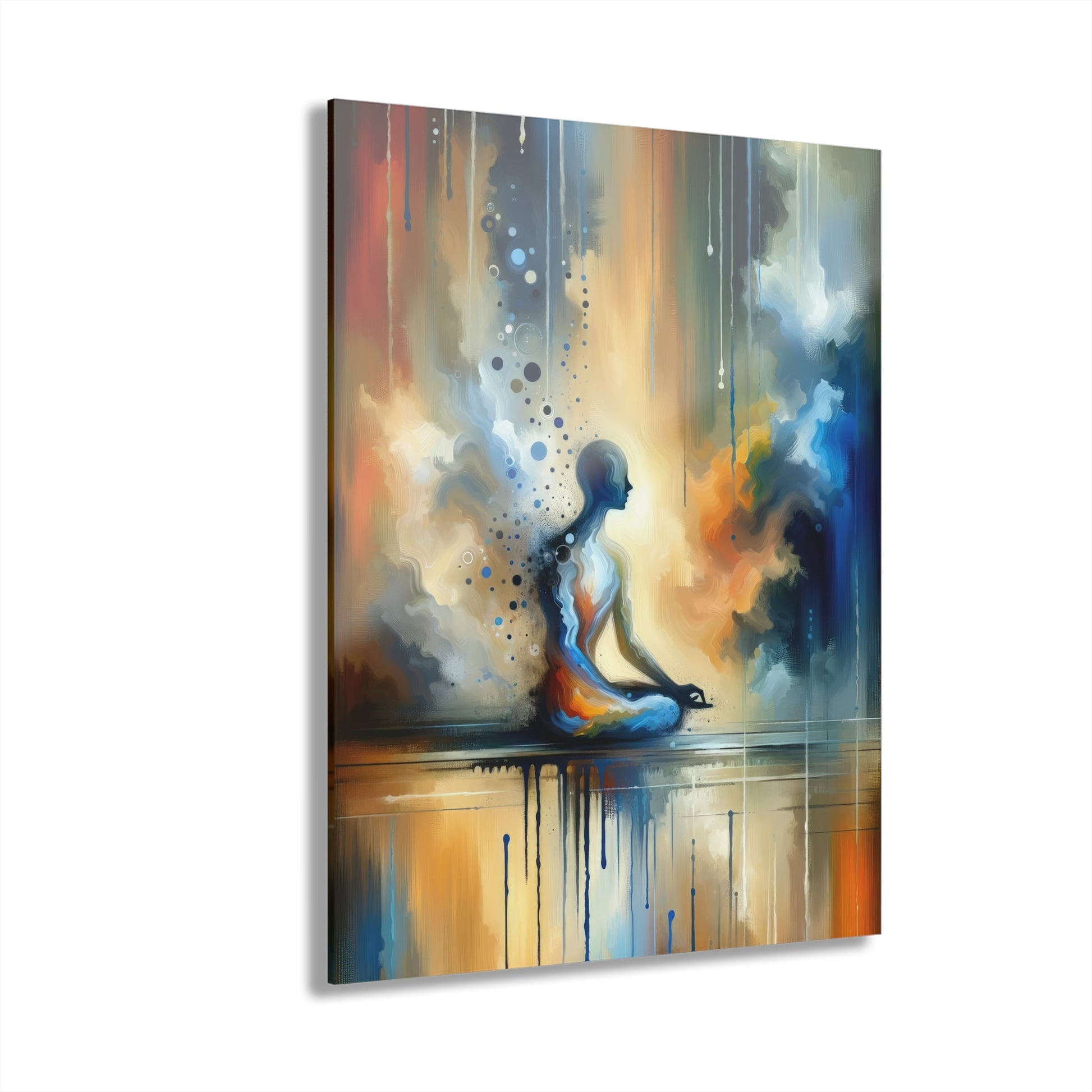 Resonance Abstract Healing Acrylic Prints (French Cleat Hanging) - ATUH.ART