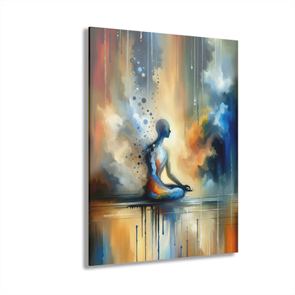 Resonance Abstract Healing Acrylic Prints (French Cleat Hanging) - ATUH.ART
