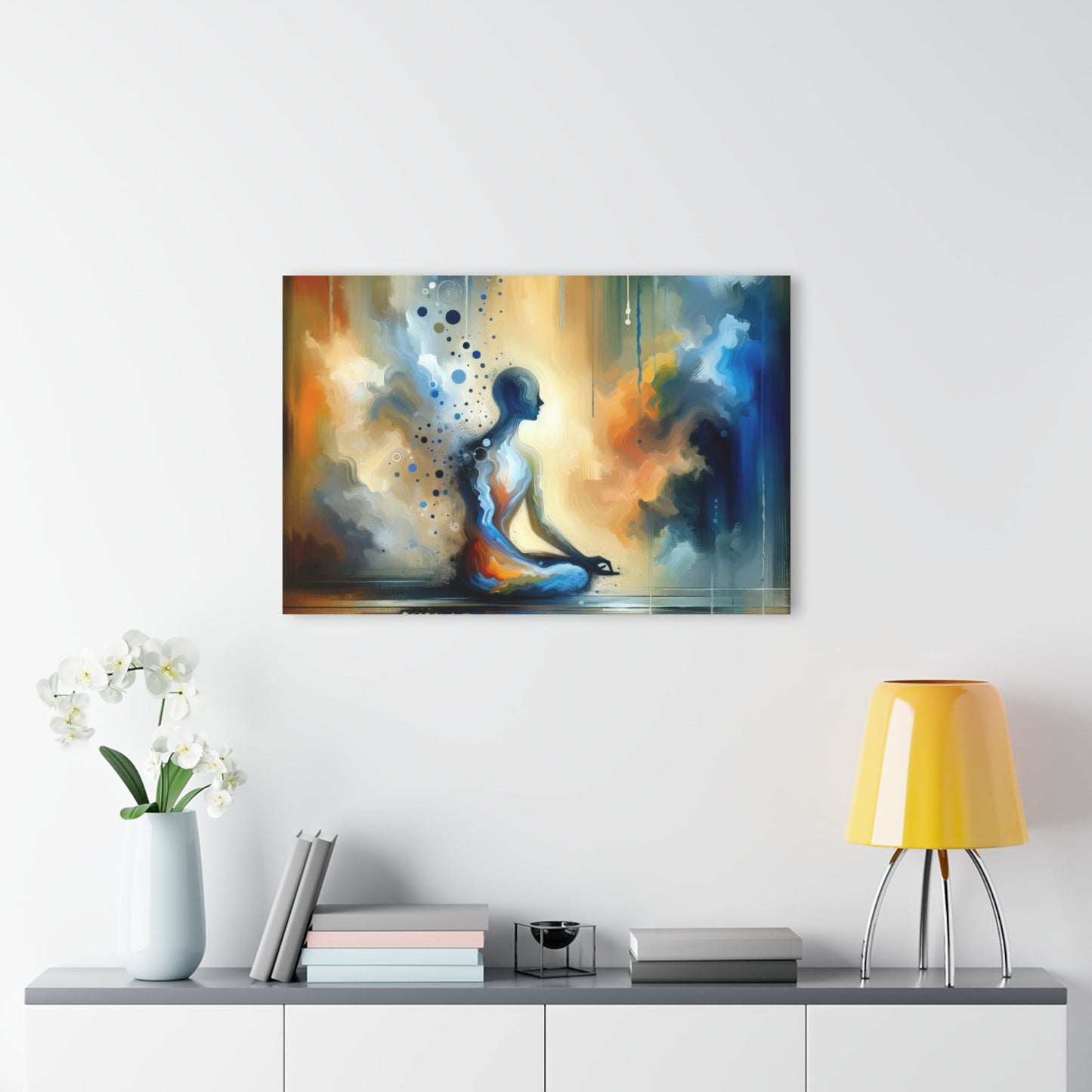 Resonance Abstract Healing Acrylic Prints (French Cleat Hanging) - ATUH.ART