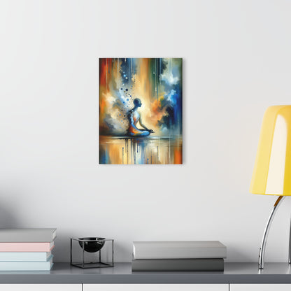 Resonance Abstract Healing Acrylic Prints (French Cleat Hanging) - ATUH.ART