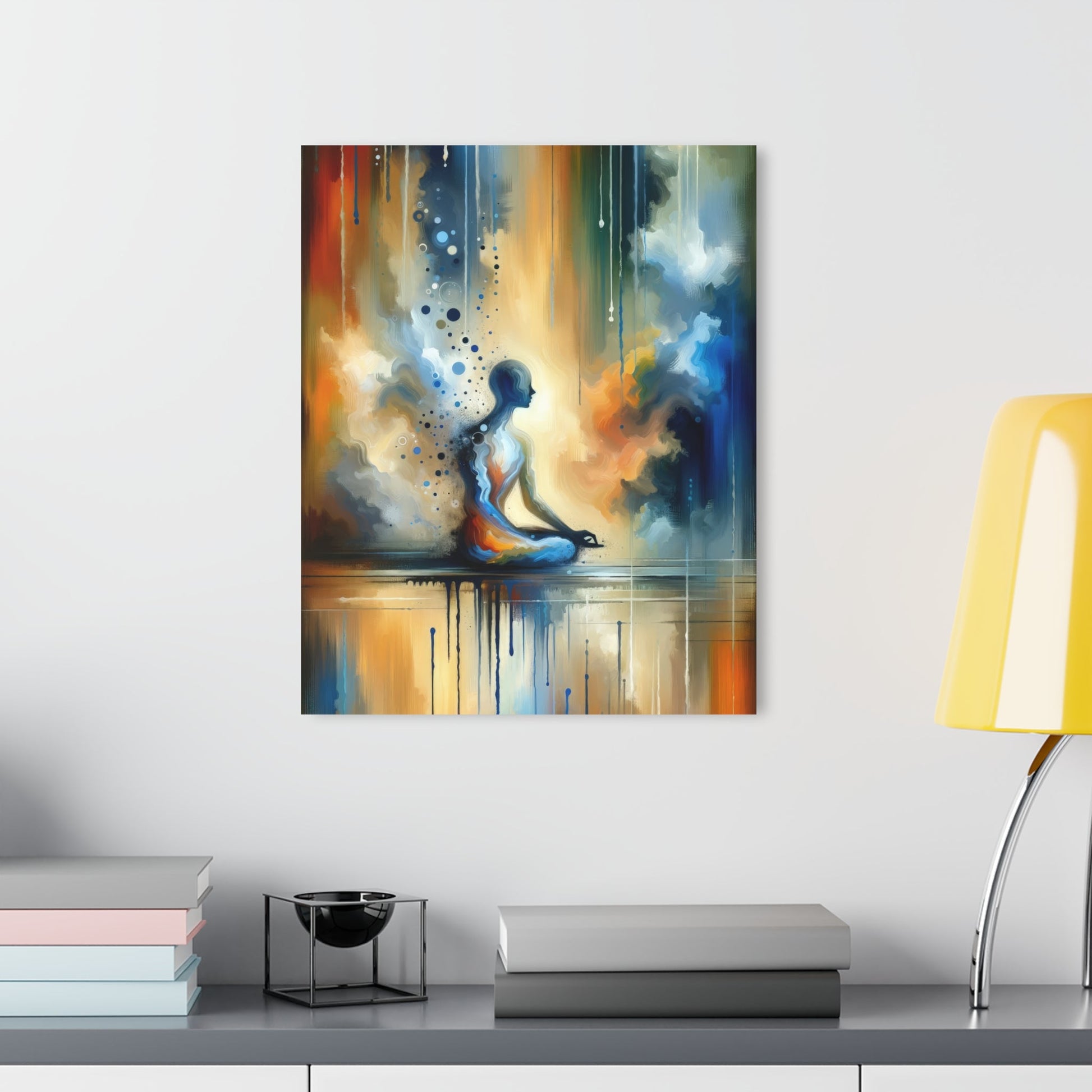 Resonance Abstract Healing Acrylic Prints (French Cleat Hanging) - ATUH.ART