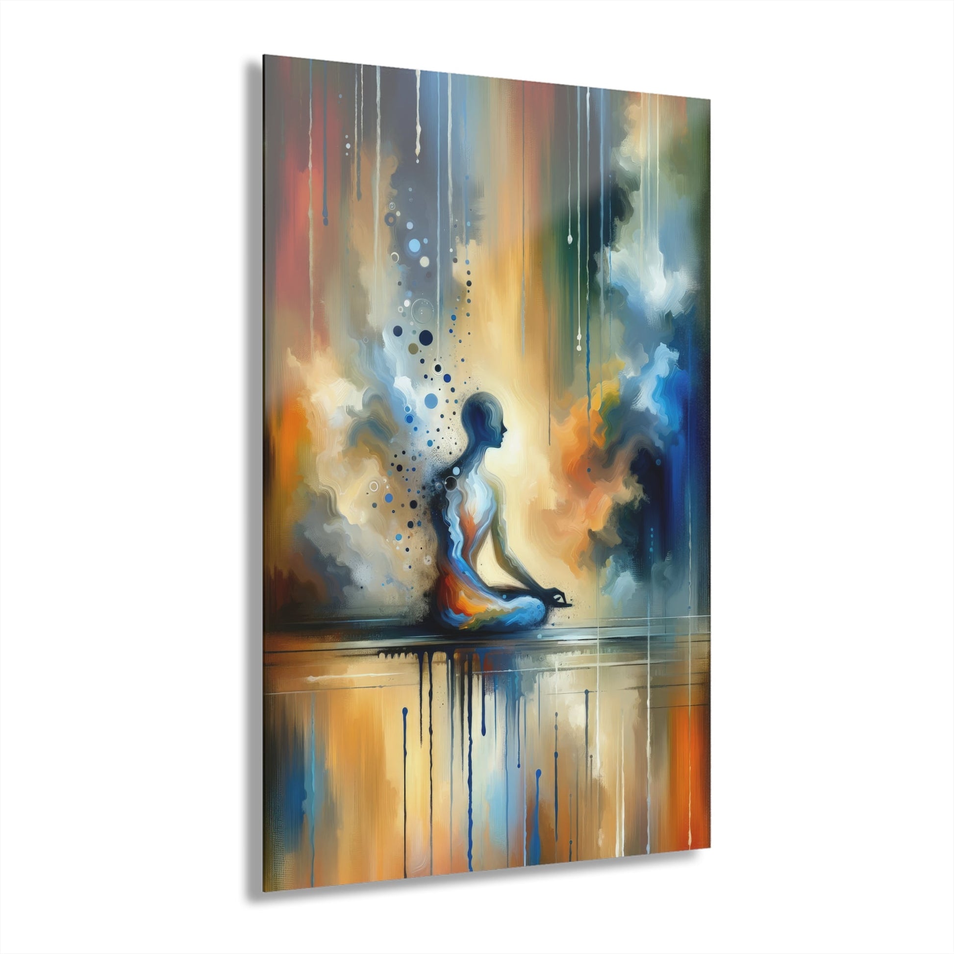 Resonance Abstract Healing Acrylic Prints (French Cleat Hanging) - ATUH.ART