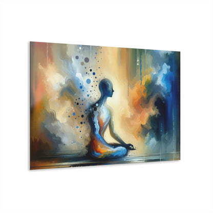 Resonance Abstract Healing Acrylic Prints (French Cleat Hanging) - ATUH.ART
