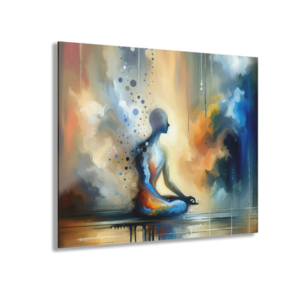 Resonance Abstract Healing Acrylic Prints (French Cleat Hanging) - ATUH.ART