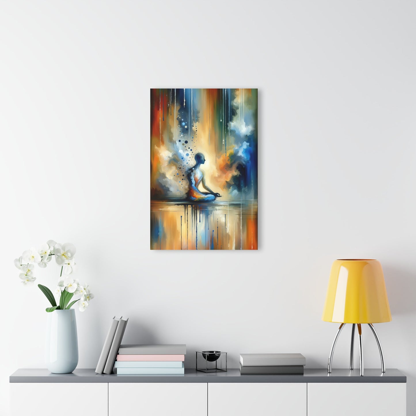 Resonance Abstract Healing Acrylic Prints (French Cleat Hanging) - ATUH.ART