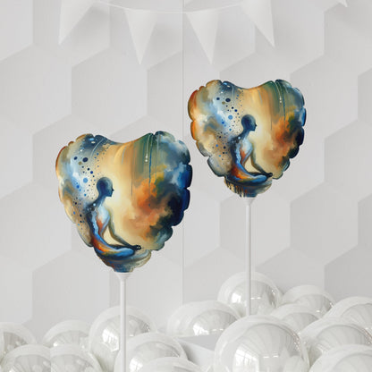 Resonance Abstract Healing Balloon (Round and Heart-shaped), 11" - ATUH.ART
