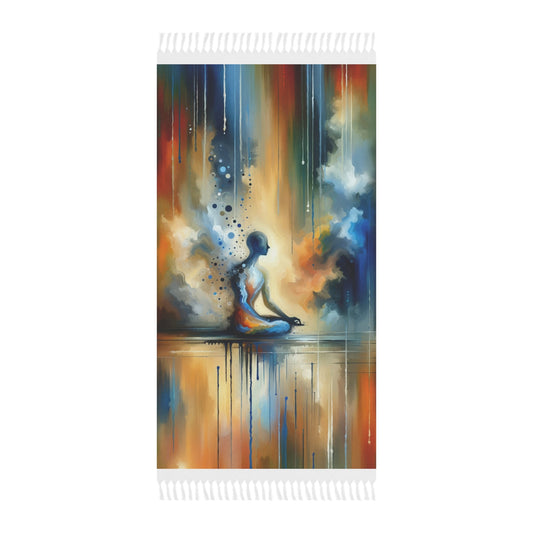 Resonance Abstract Healing Boho Beach Cloth - ATUH.ART