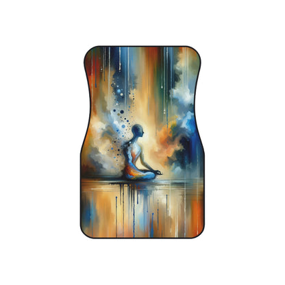 Resonance Abstract Healing Car Mats (2x Front) - ATUH.ART