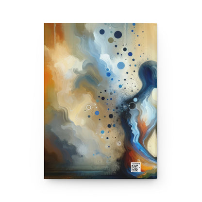 Resonance Abstract Healing Hardcover Journal Matte - ATUH.ART