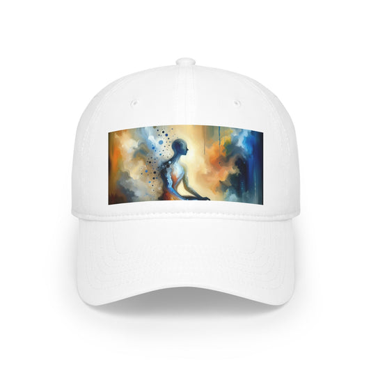 Resonance Abstract Healing Low Profile Baseball Cap - ATUH.ART