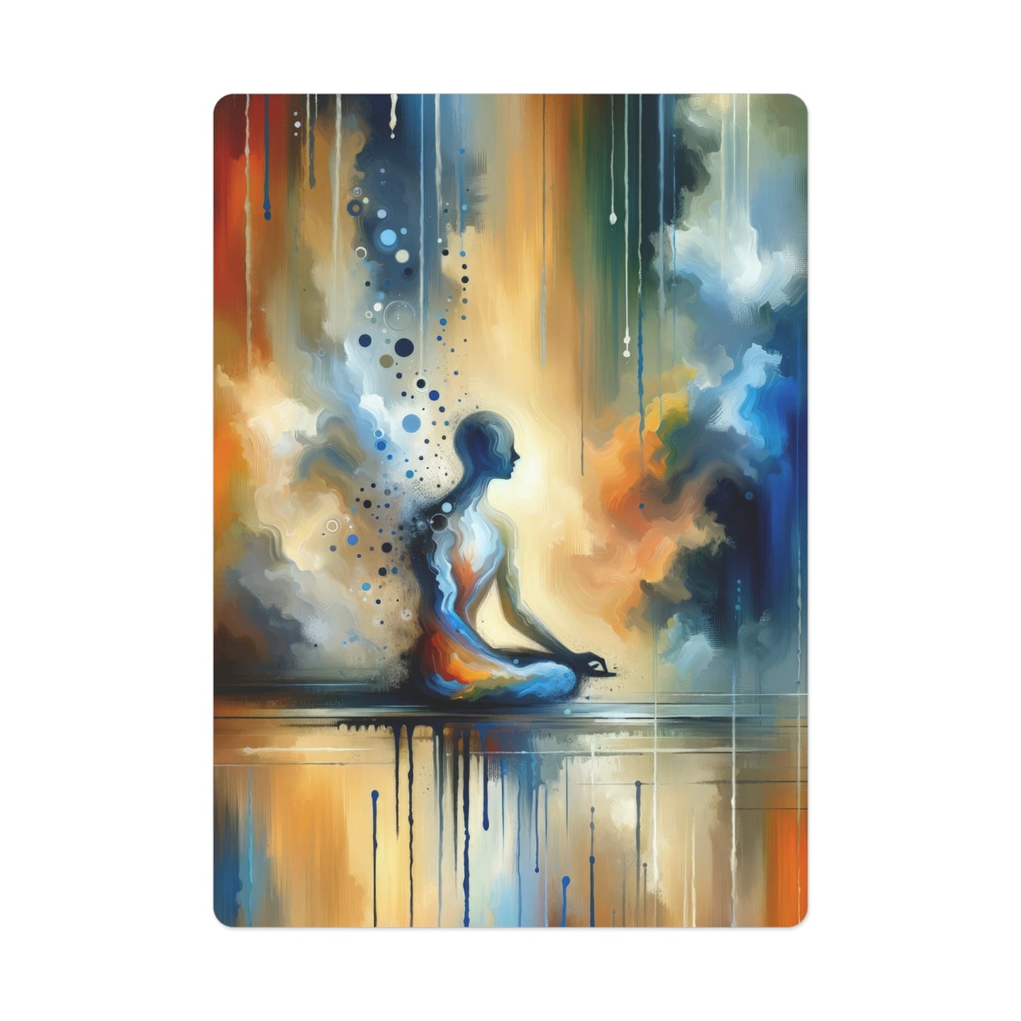 Resonance Abstract Healing Poker Cards - ATUH.ART