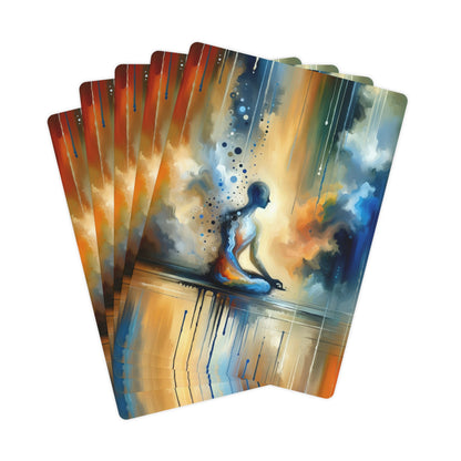 Resonance Abstract Healing Poker Cards - ATUH.ART