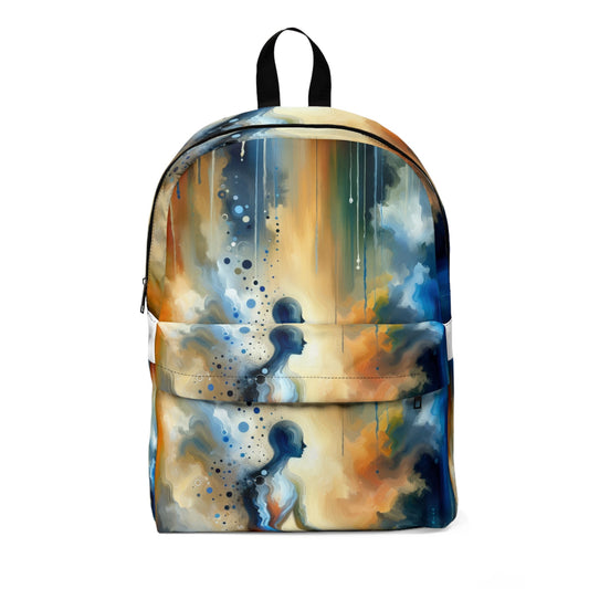 Resonance Abstract Healing Unisex Classic Backpack - ATUH.ART