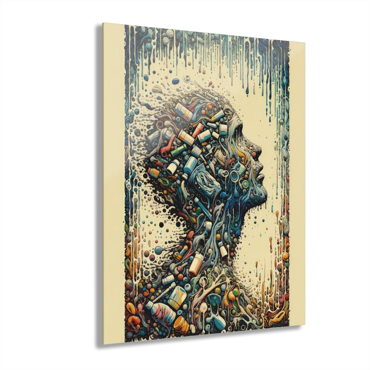 Rethinking Consumption Transformation Acrylic Prints (French Cleat Hanging) - ATUH.ART