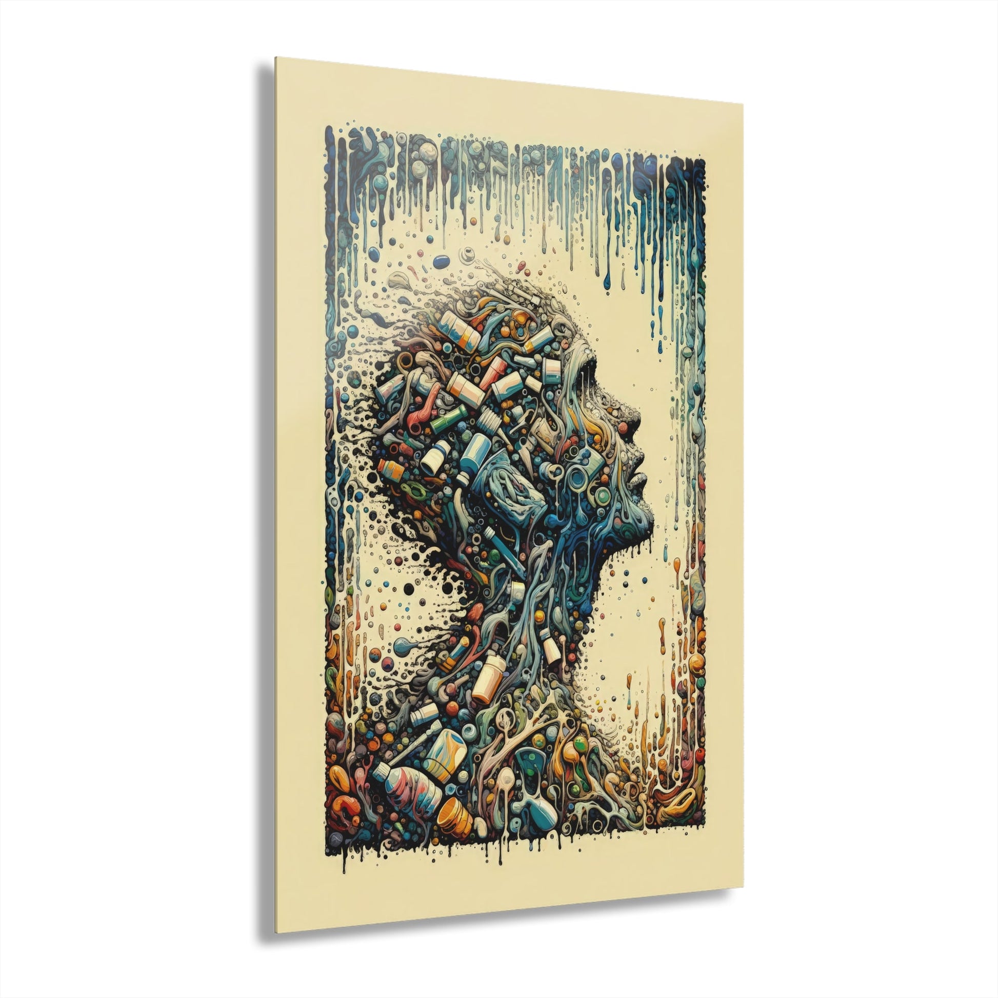 Rethinking Consumption Transformation Acrylic Prints (French Cleat Hanging) - ATUH.ART