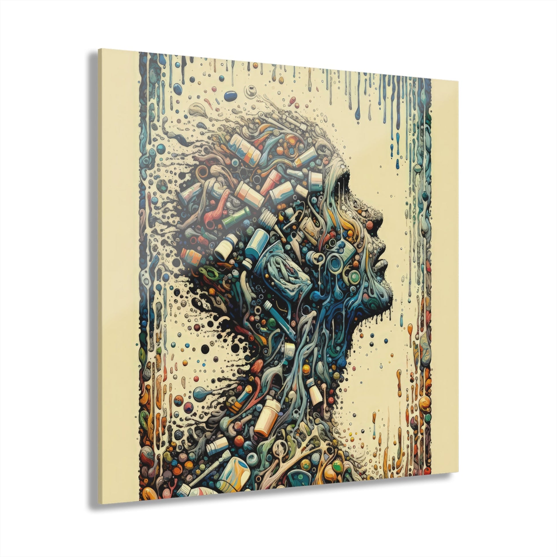 Rethinking Consumption Transformation Acrylic Prints (French Cleat Hanging) - ATUH.ART