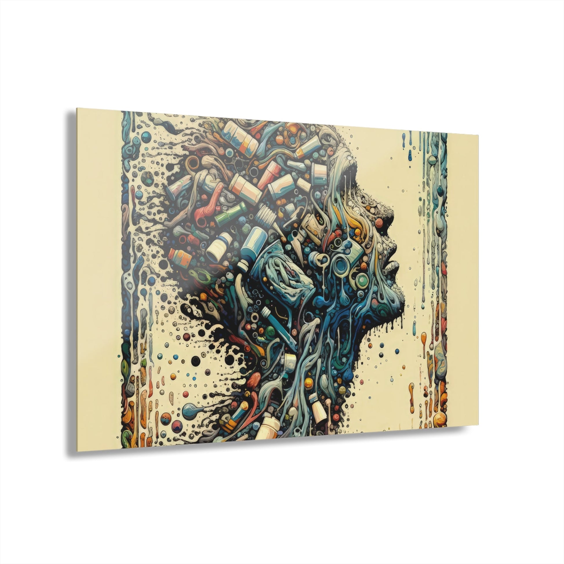 Rethinking Consumption Transformation Acrylic Prints (French Cleat Hanging) - ATUH.ART