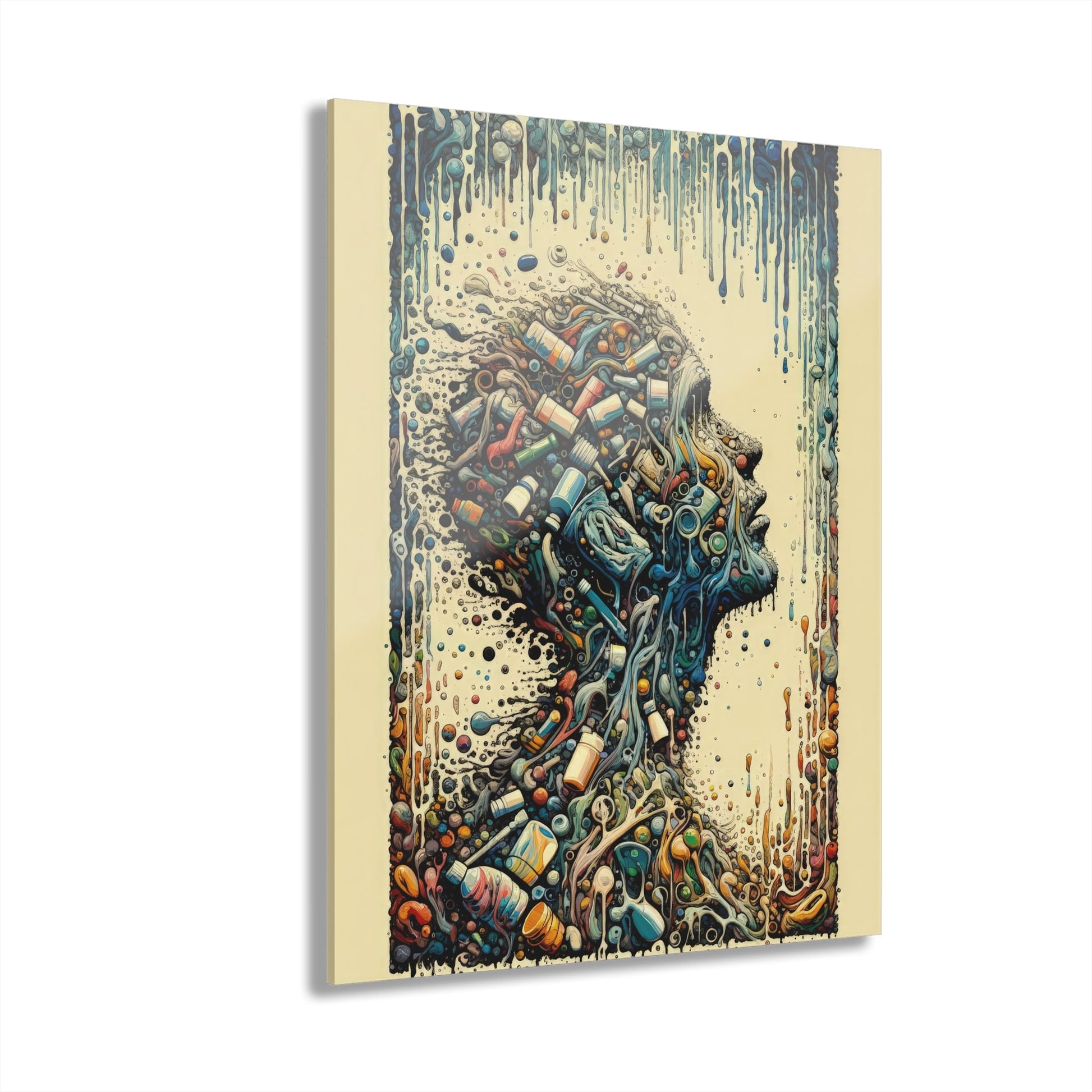 Rethinking Consumption Transformation Acrylic Prints (French Cleat Hanging) - ATUH.ART