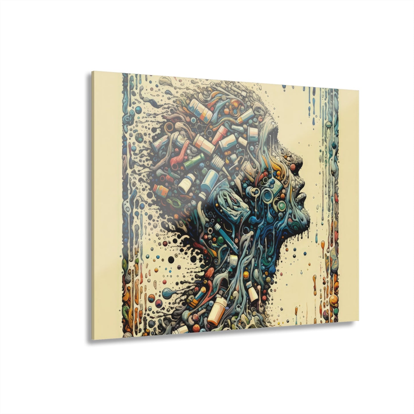 Rethinking Consumption Transformation Acrylic Prints (French Cleat Hanging) - ATUH.ART