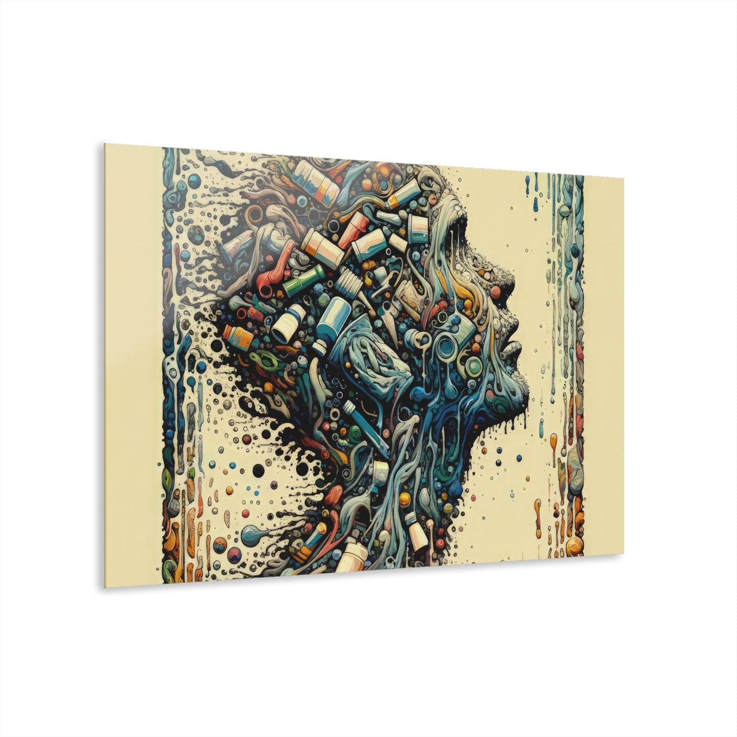 Rethinking Consumption Transformation Acrylic Prints (French Cleat Hanging) - ATUH.ART