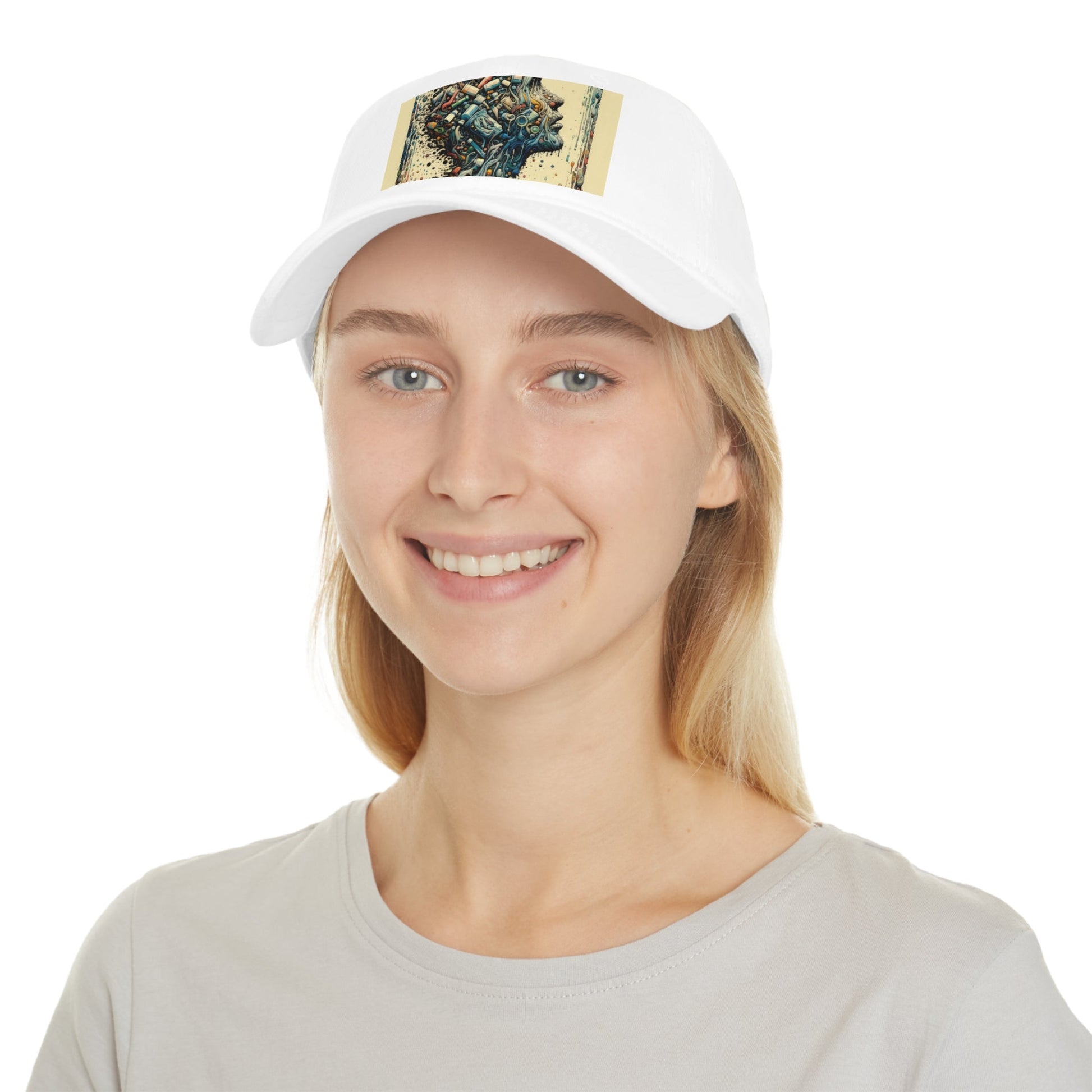 Rethinking Consumption Transformation Low Profile Baseball Cap - ATUH.ART