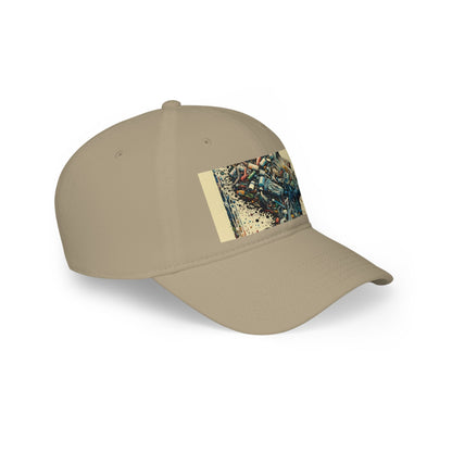 Rethinking Consumption Transformation Low Profile Baseball Cap - ATUH.ART