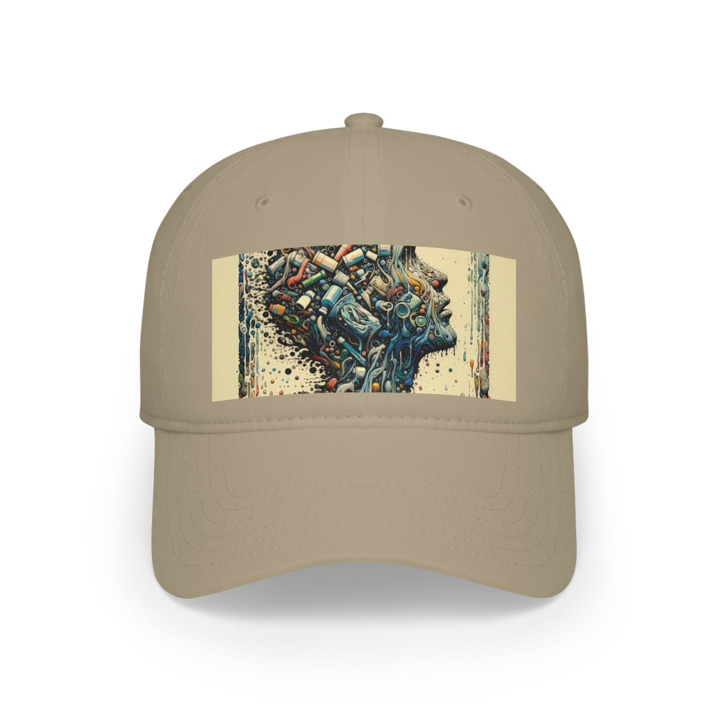 Rethinking Consumption Transformation Low Profile Baseball Cap - ATUH.ART