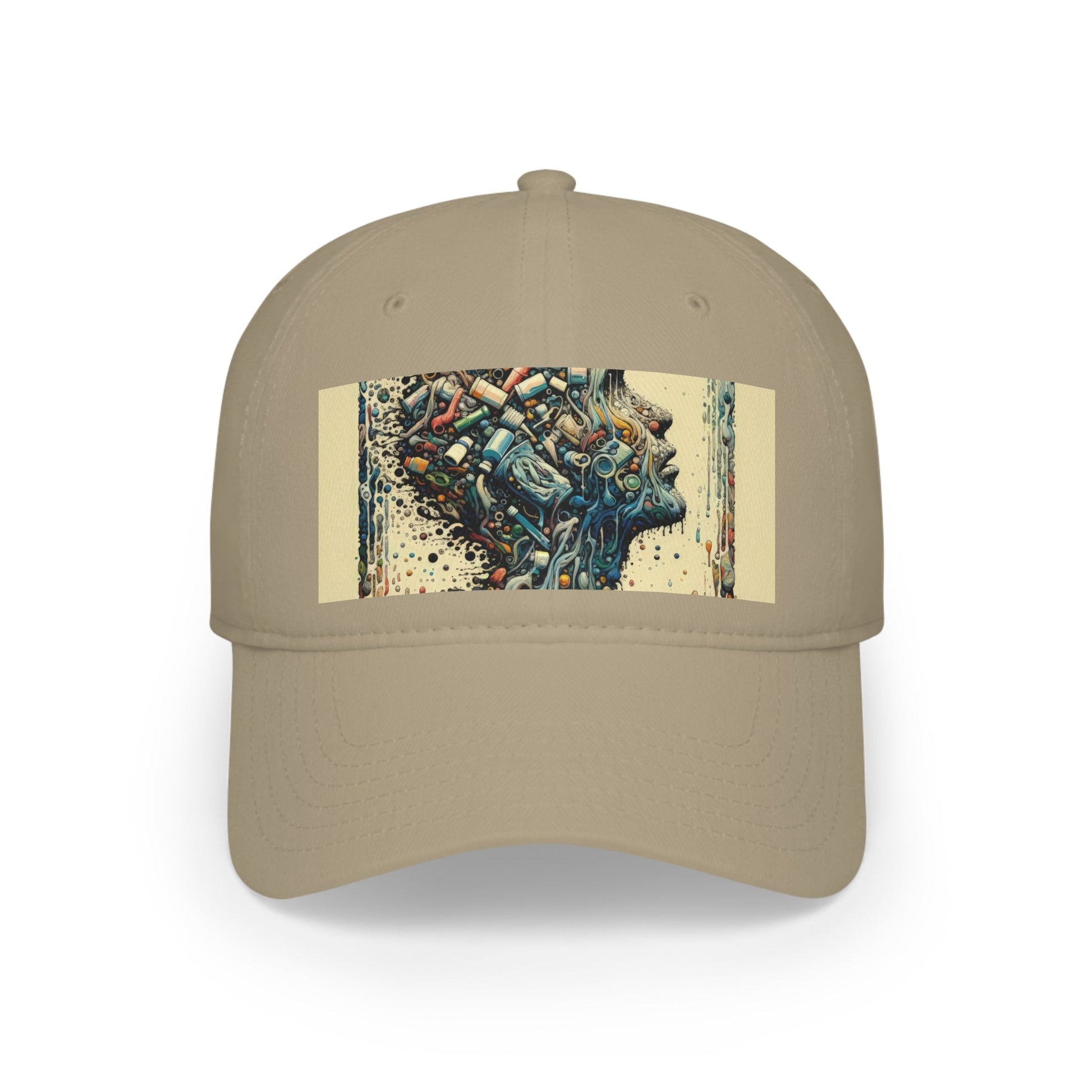 Rethinking Consumption Transformation Low Profile Baseball Cap - ATUH.ART