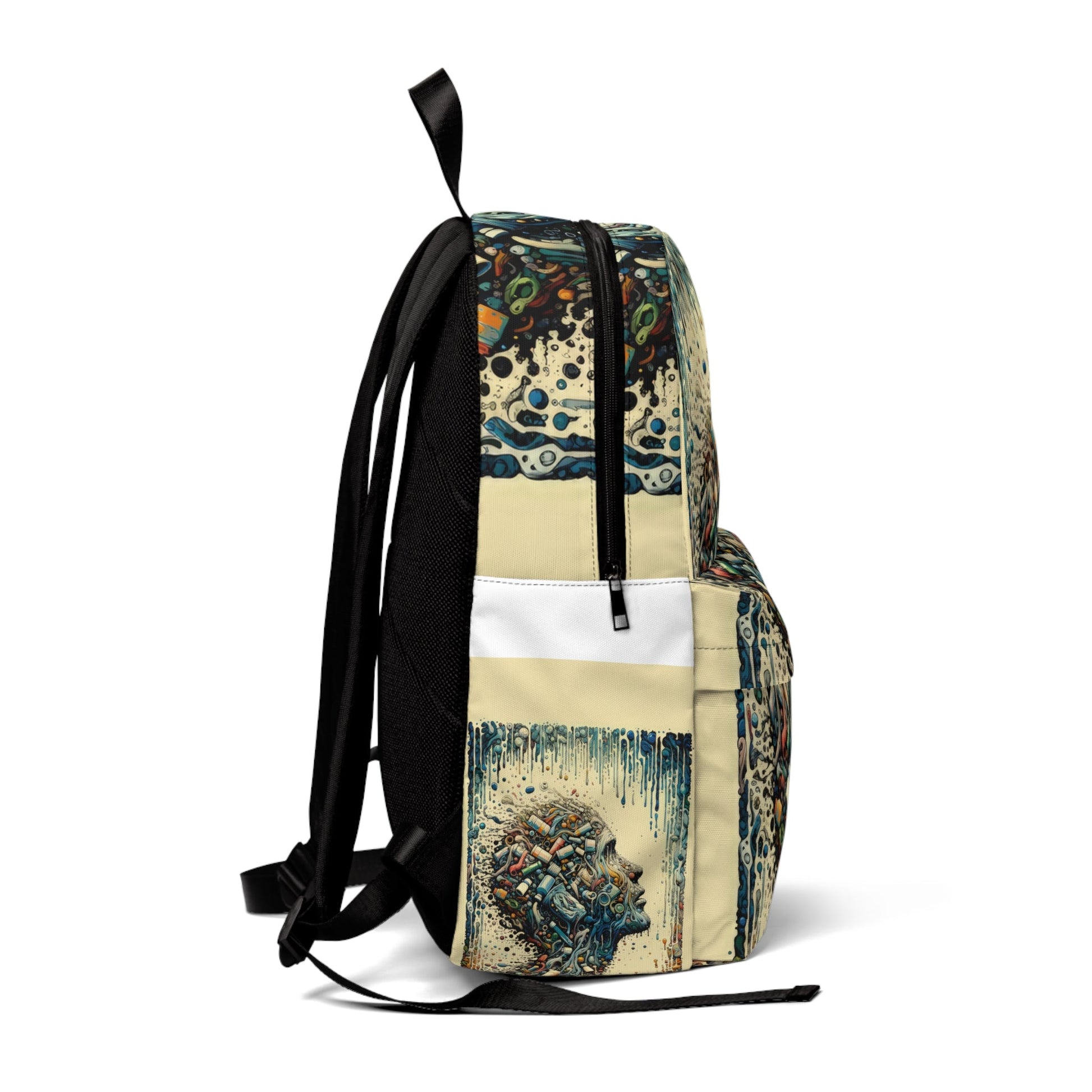 Rethinking Consumption Transformation Unisex Classic Backpack - ATUH.ART