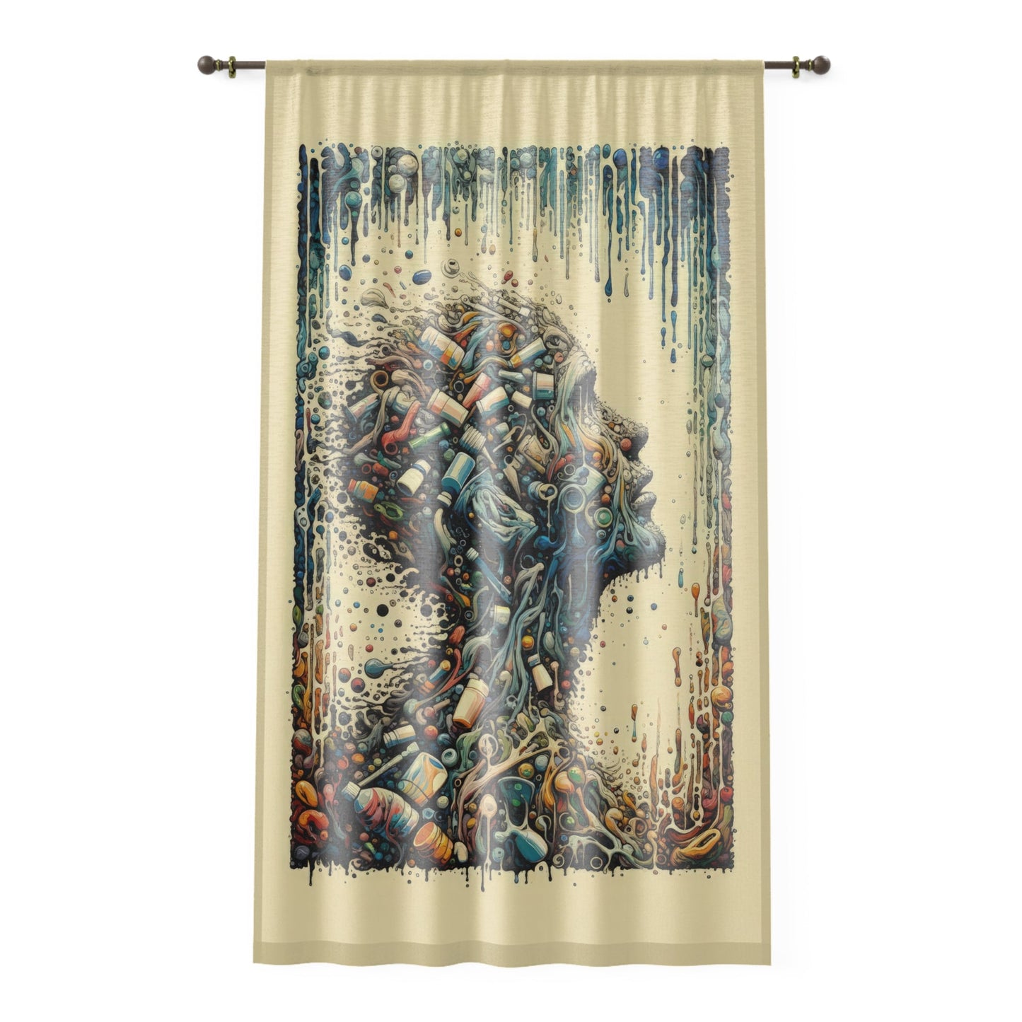 Rethinking Consumption Transformation Window Curtain - ATUH.ART