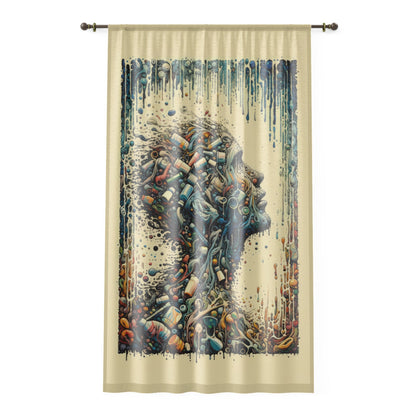 Rethinking Consumption Transformation Window Curtain - ATUH.ART