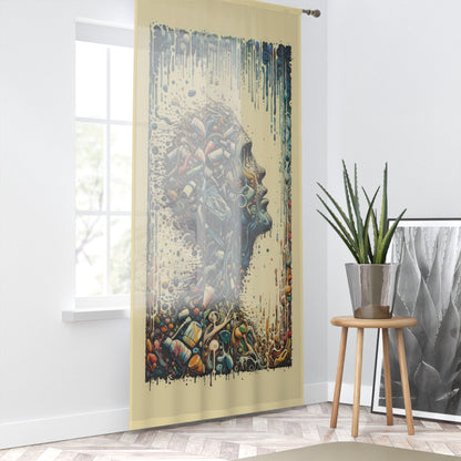 Rethinking Consumption Transformation Window Curtain - ATUH.ART