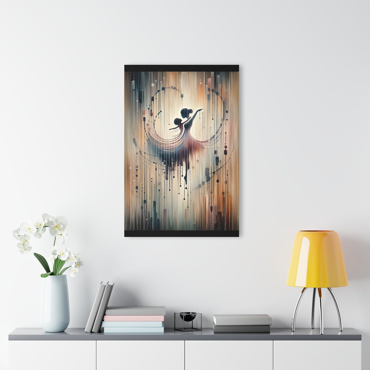 Rhythmic Heart Dance Acrylic Prints (French Cleat Hanging) - ATUH.ART