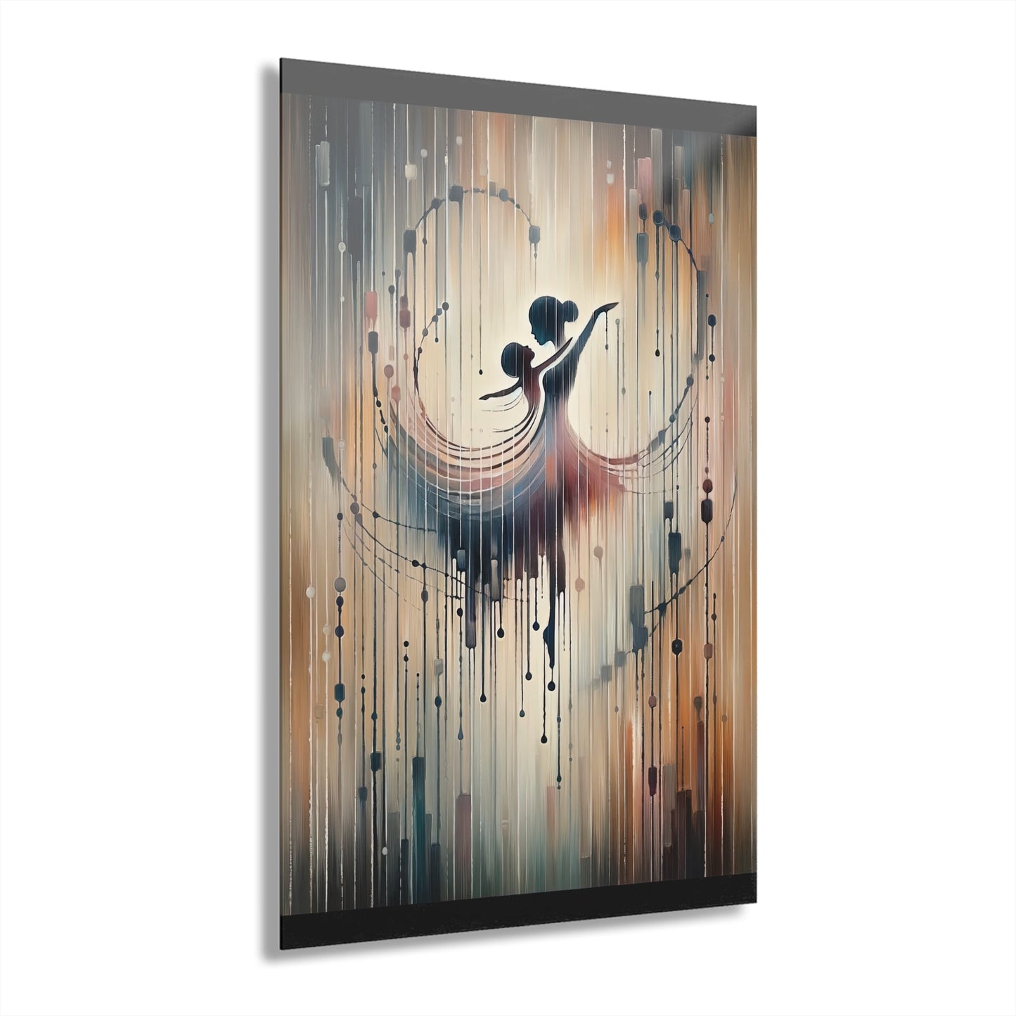 Rhythmic Heart Dance Acrylic Prints (French Cleat Hanging) - ATUH.ART