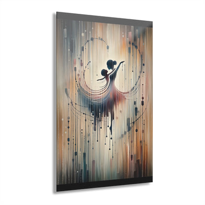 Rhythmic Heart Dance Acrylic Prints (French Cleat Hanging) - ATUH.ART