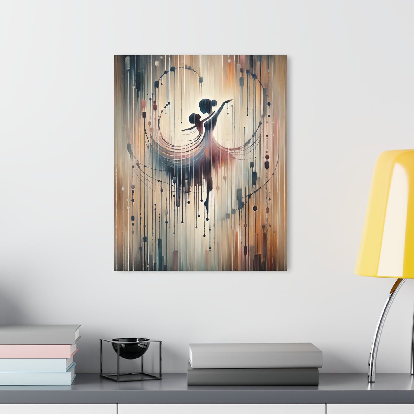 Rhythmic Heart Dance Acrylic Prints (French Cleat Hanging) - ATUH.ART