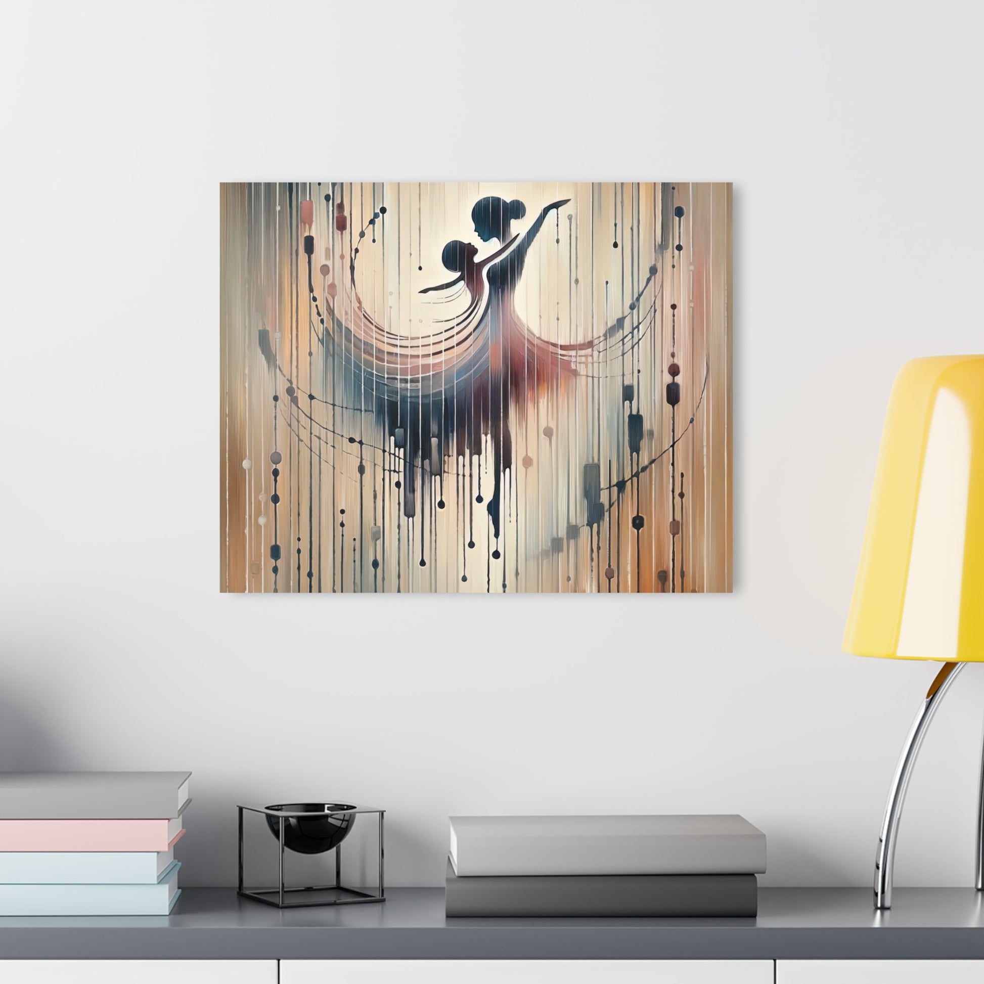 Rhythmic Heart Dance Acrylic Prints (French Cleat Hanging) - ATUH.ART