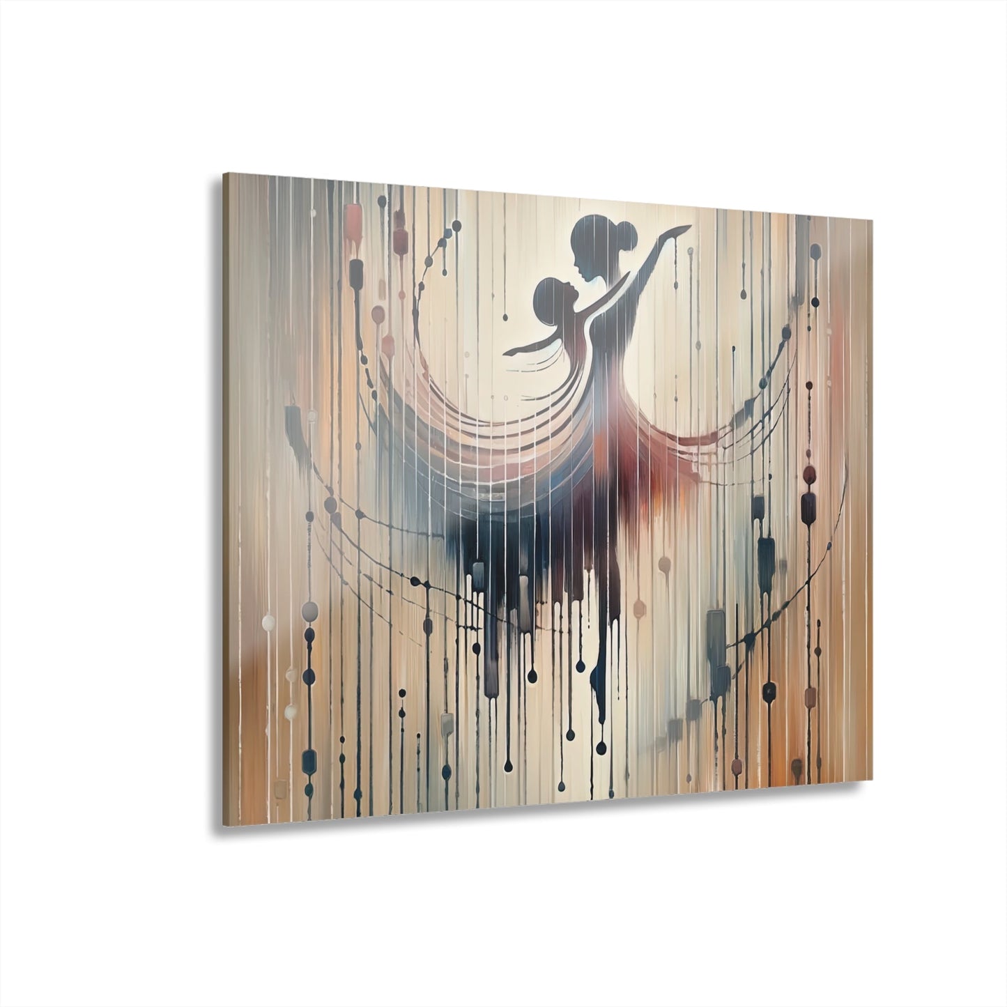 Rhythmic Heart Dance Acrylic Prints (French Cleat Hanging) - ATUH.ART