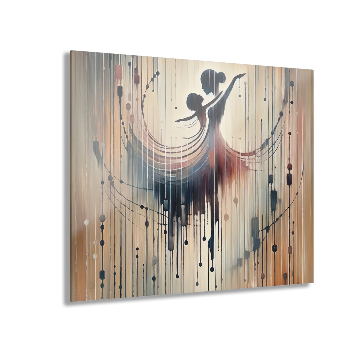 Rhythmic Heart Dance Acrylic Prints (French Cleat Hanging) - ATUH.ART