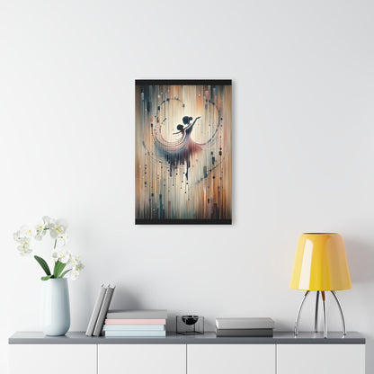 Rhythmic Heart Dance Acrylic Prints (French Cleat Hanging) - ATUH.ART