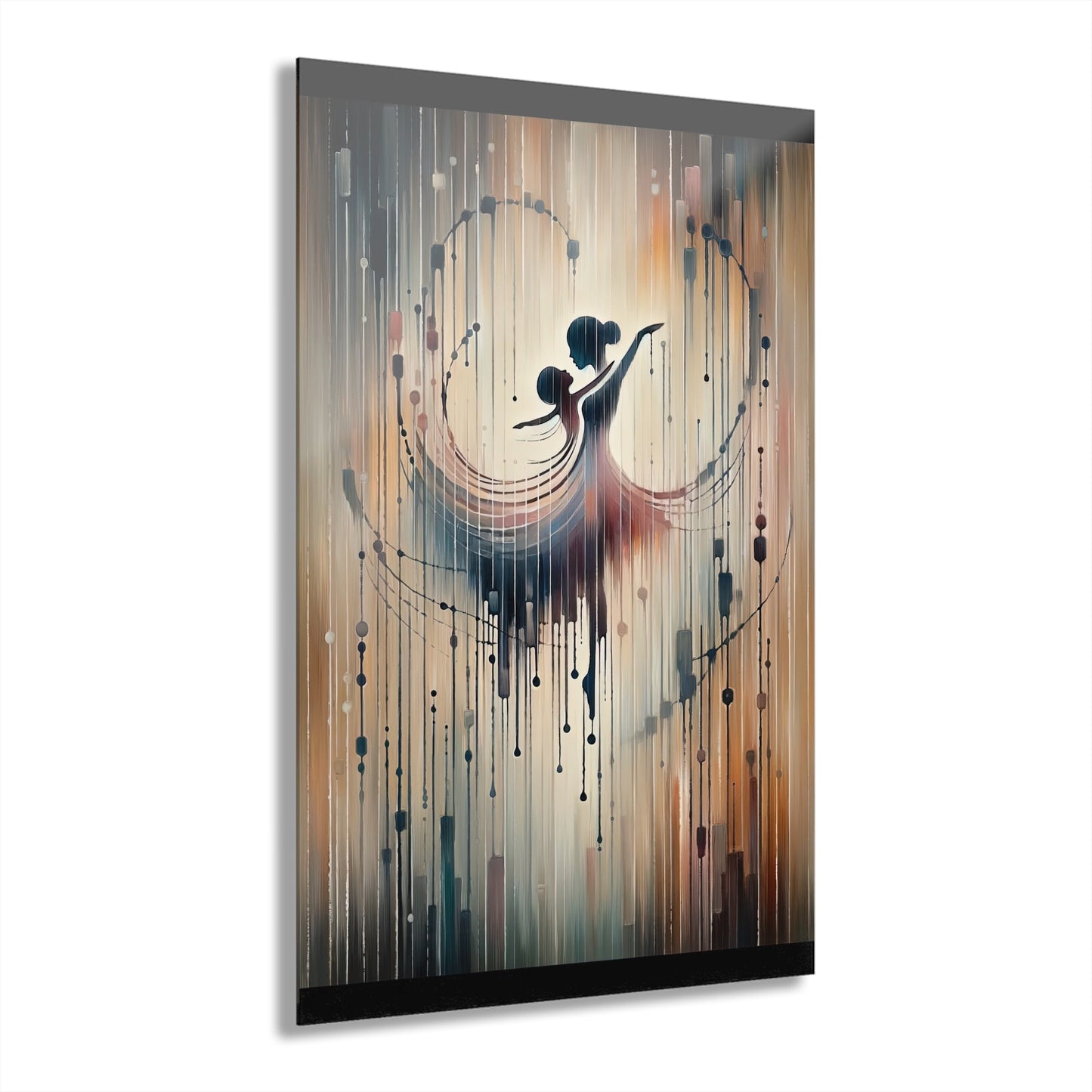 Rhythmic Heart Dance Acrylic Prints (French Cleat Hanging) - ATUH.ART